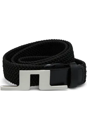 J Lindeberg Lykke Braided Belt Sport Women Sport Accessories Sport Belts Black
