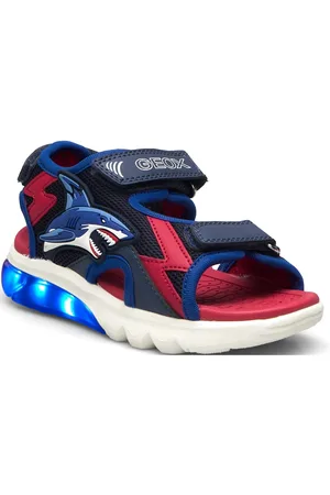 Geox J Sandal Ciberdron B Shoes Summer Shoes Sandals Navy