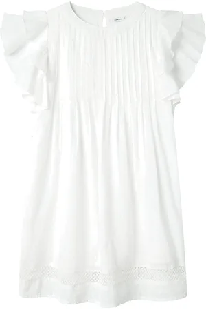 NAME IT Nkffaride Ss Dress Noos Bottoms Trousers White