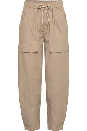 Coster Copenhagen Cargo Pants - Sille Fit Bottoms Trousers Cargo Pants Beige