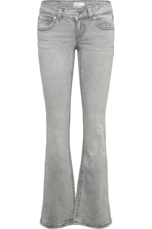 Gina Tricot Y2K Low Bootcut Jeans Bottoms Jeans Boot Cut Grey