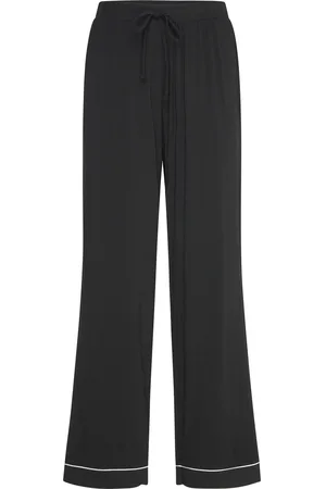 Hunkemöller Pant Jersey Essential Pyjamas Nattøj Black