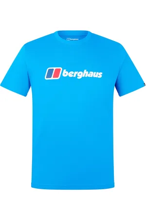 Berghaus Bg M Class Xl-Logo Tee Sport Men Men Sports Clothes Sport Tops Sport T-Skjorte Blue