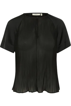 INWEAR Caseyiw Top Tops Blouses Short-sleeved Black