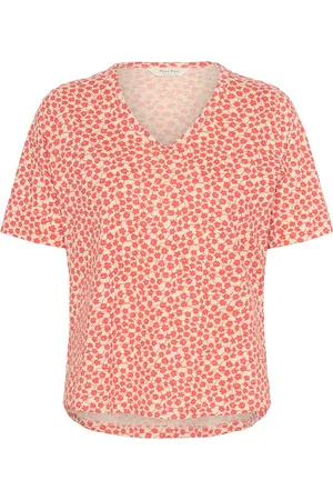 Part Two Curliapw Ts Tops T-shirts & Tops Short-sleeved Red