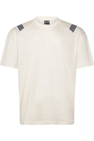 EA7 T-Shirt Tops T-Kortærmet Skjorte Cream