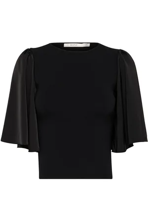 Gestuz Gzsama Top Tops Blouses Short-sleeved Black