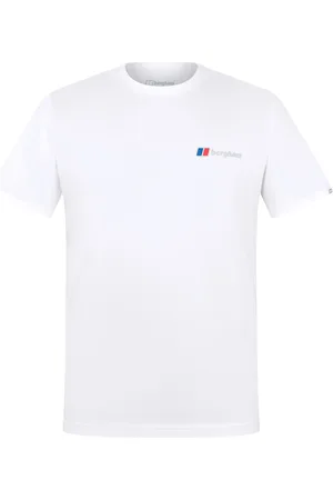 Berghaus Bg M Front & Back Tee Sport Men Men Sports Clothes Sport Tops Sport T-Skjorte White