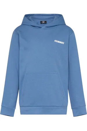 Hummel Hmlcasper Hoodie Sport Sweatshirts & Hoodies Hoodies Blue