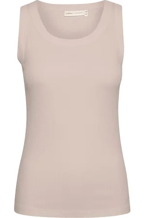 INWEAR Dagnaiw Tank Tops T-shirts & Tops Sleeveless Beige