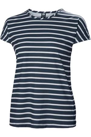 Helly Hansen W Thalia Summer Top Sport T-shirts & Tops Short-sleeved Navy