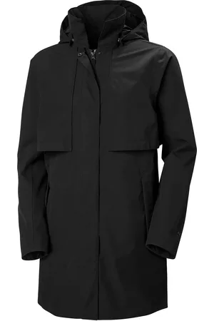 Helly Hansen W Lilja Rain Coat Sport Rainwear Rain Coats Black