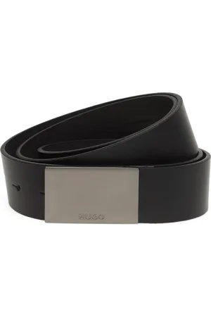 HUGO BOSS Gand_Sz35 Designers Belts Classic Belts Black