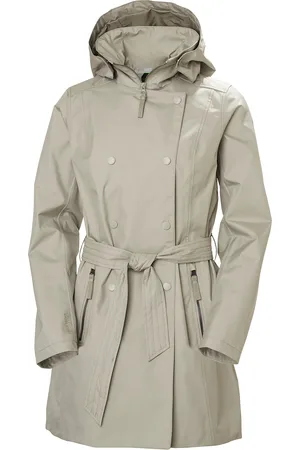 Helly Hansen W Welsey Ii Trench Sport Coats Trench Coats Green