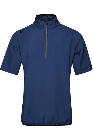 Backtee Mens 80 G Short Sleeve Packable Shield Sport Men Men Sports Clothes Sport Tops Sport T-Skjorte Navy