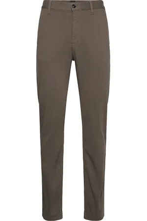 HUGO BOSS Chino_Tapered Bottoms Trousers Chinos Khaki Green