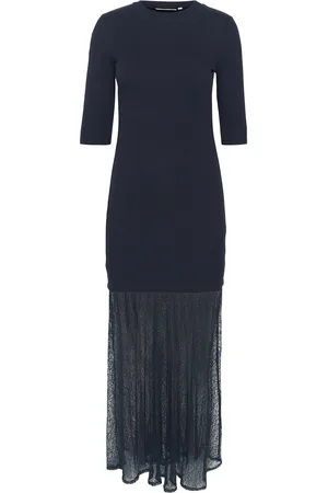 INWEAR Averyiw Dress Maxikjole Festkjole Navy