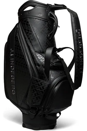 J Lindeberg Staff Bag Print Sport Sport Equipment Sport Golf Equipment Black