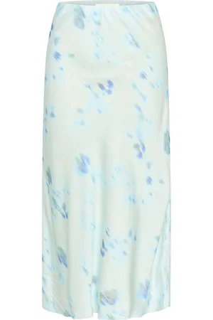 INWEAR Cassiw Skirt Skirts Knee-length & Midi Skirts Blue