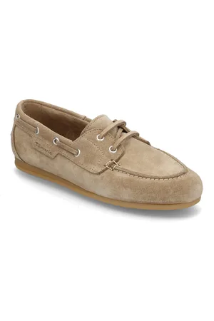 Tamaris Women Lace-Up Shoes Flat Loafers Beige
