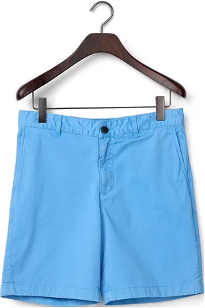 Lexington Classic Cotton Twill Shorts Bottoms Shorts Blue
