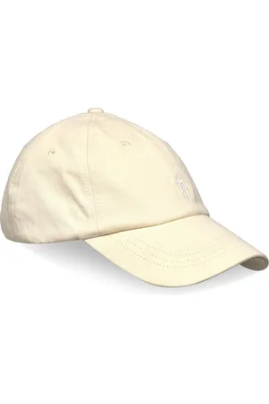 Ralph Lauren Mineral-Dyed Twill Ball Cap Accessories Headwear Caps Beige