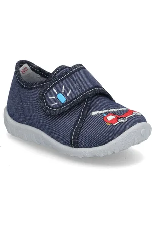 Superfit Spotty Slippers Hjemmesko Navy