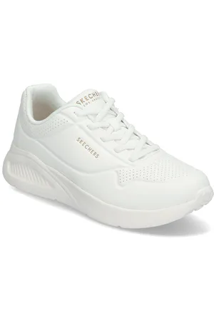 Skechers Women Uno Lite Lite Work Low-top Sneakers White