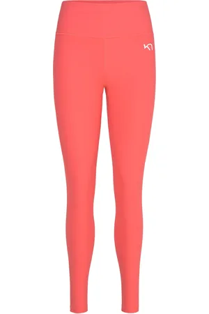 Kari Traa Nina High Waist Tights Sport Women Sport Clothing Sport Tights Sport Training Tights Coral