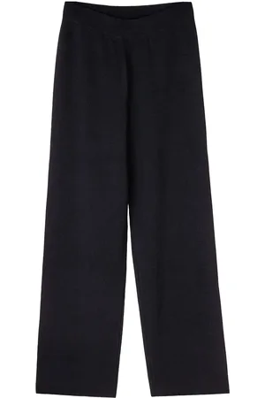 Ivo Nikkolo Viscose-Mix Trousers, Tafary 1 Bottoms Trousers Black