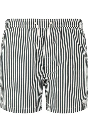 Virtus Cullen M Striped Board Shorts Sport Men Sport Clothing Sport Swimwear Sport Swim Shorts Khaki Green