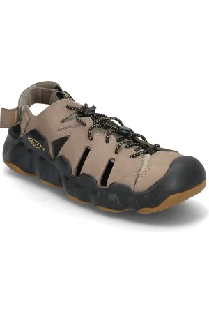 Keen Ke Hyperport Fisherman Leather Sport Summer Shoes Sandals Brown
