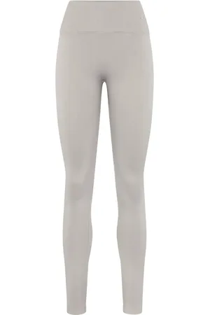 Drop Of Mindfulness Seamless Scrunch Tights Sport Women Sport Clothing Sport Tights Sport Training Tights Beige