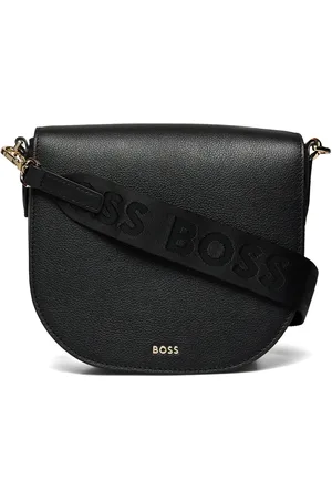 HUGO BOSS Alyce Flap Xbody Bm Bags Crossbody Bags Black