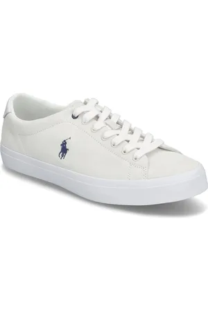 Ralph Lauren Longwood Suede Sneaker Low-top Sneakers White