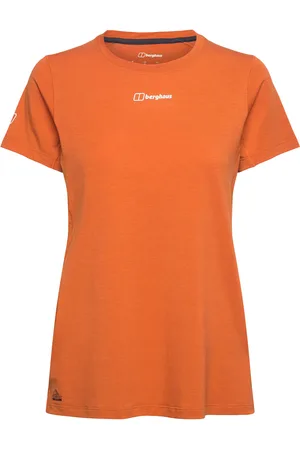 Berghaus Bg W Delta Ss Tee Sport Women Sport Clothing Sports Tops & T-shirts Sport T-Skjorte Orange