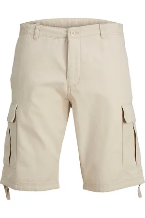 JACK & JONES Jpstcole Barkley Jjcargo Shorts Sn Bottoms Shorts Cargo Shorts Cream Jack & J S