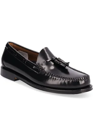 G.H. Bass Gh Weejun Heritage Larkin Moc Tassel Loafers Flade Sko Black