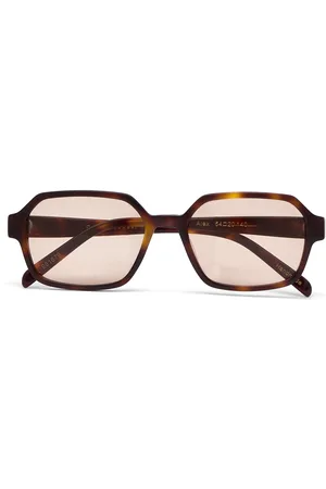 Corlin Eyewear Alex Tortoise Cinnamon Firkantede Solbriller Multi/patterned