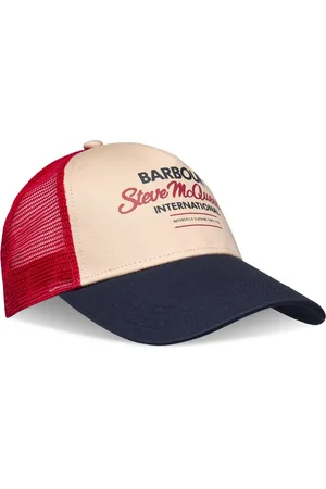 Barbour B.intl Smq Trucker Cap Accessories Headwear Caps Red