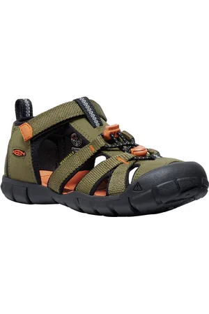 Keen Ke Seacamp Ii Cnx Y-Dark Shoes Summer Shoes Sandals Khaki Green