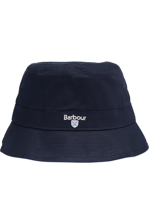 Barbour Cascade Bucket Designers Headwear Bucket Hats Blue