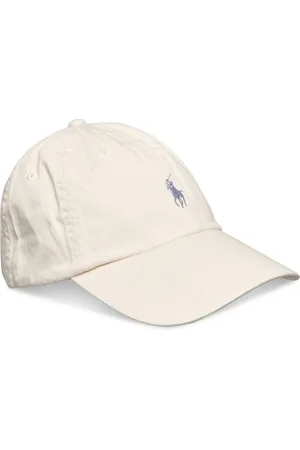 Ralph Lauren Cotton Chino Ball Cap Accessories Headwear Caps Cream