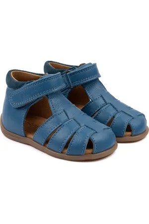 Pom Pom Starters™ Velcro Sandal Shoes Summer Shoes Sandals Blue