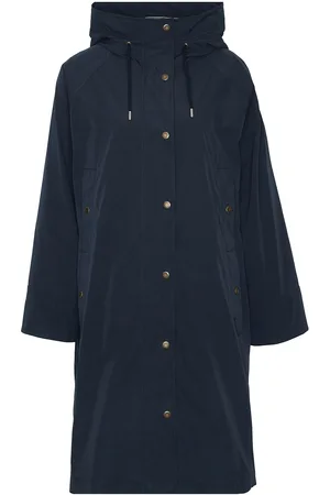 Barbour Robin Showerpr Outerwear Parka Coats Navy