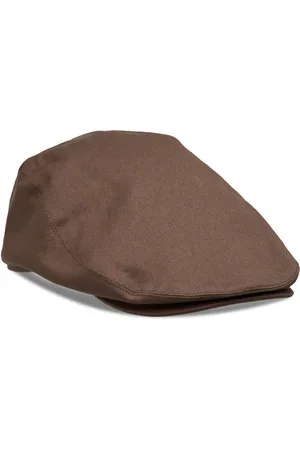 Barbour Finnean Cap Designers Headwear Flat Caps Brown