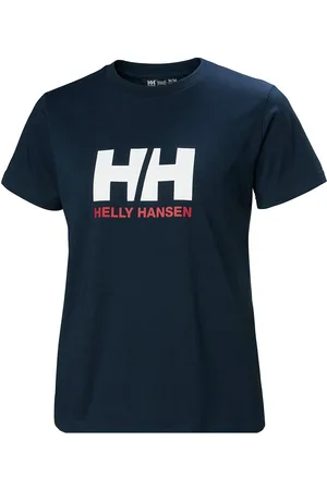 Helly Hansen W Hh Logo T-Shirt 3.0 Sport Women Sport Clothing Sports Tops & T-shirts Sport T-Skjorte Navy