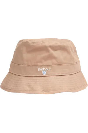 Barbour Cascade Bucket Designers Headwear Bucket Hats Beige