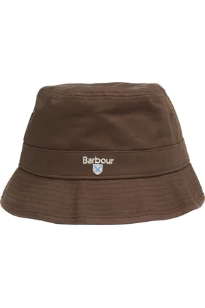 Barbour Cascade Bucket Designers Headwear Bucket Hats Beige