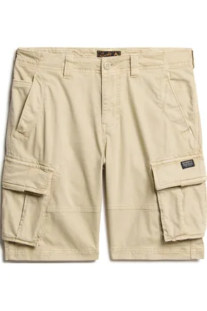 Superdry Core Cargo Short Bottoms Shorts Cargo Shorts Beige